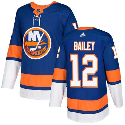 Adidas Men NEW York Islanders #12 Josh Bailey Royal Blue Home Authentic Stitched NHL Jersey->arizona diamondback->MLB Jersey